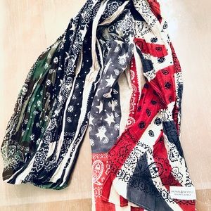 Ralph Lauren Denim & Supply flag scarf new